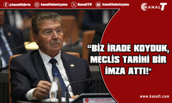 Üstel: Hükümetimiz iradeyi ortaya koydu; BRT ve Polis yasaları Meclis'ten geçti