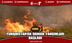 Yunanistan'ın farklı bölgelerinde orman yangınları başladı
