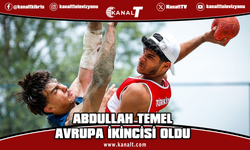KKTC'li Abdullah Temel Avrupa ikincisi oldu
