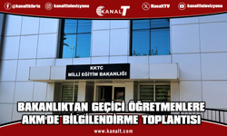 Eğitim Bakanlığı, yarın ilköğretimdeki geçici öğretmenlere yönelik bilgilendirme toplantısı düzenliyor