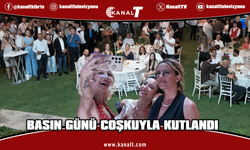 Gazeteciler Birliği, 11 Temmuz Basın Günü resepsiyonu düzenledi