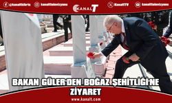 Türkiye Milli Savunma Bakanı Güler'den Boğaz Şehitliği'ne ziyaret...