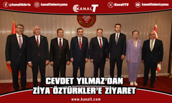 Türkiye Cumhurbaşkanı Yardımcısı Yılmaz, Cumhuriyet Meclisi Başkanı Öztürkler’i ziyaret etti