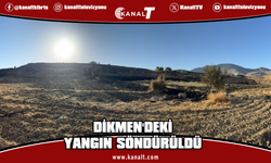 Dikmen'deki yangın söndürüldü: Soğutma çalışmaları devam ediyor