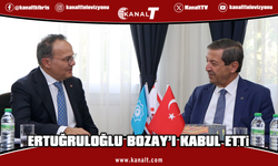 Ertuğruloğlu, Türkiye Dışişleri Bakan Yardımcısı Büyükelçi Bozay’ı kabul etti