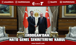 Türkiye Cumhurbaşkanı Erdoğan, NATO Genel Sekreteri Rutte'yi kabul etti