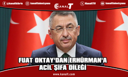 Fuat Oktay’dan Cumhurbaşkanı Erhürman’a geçmiş olsun mesajı