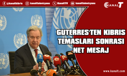 Guterres: Kıbrıs'ta aldığım mesaj netti; İş birliği, fırsatlar ve barışla şekillenen bir gelecek istiyorlar