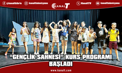 “Gençlik Sahnesi” kurs programı başladı