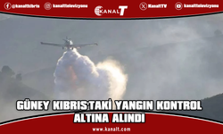 Güney Kıbrıs’ta ordunun eğitim atışları nedeniyle çıkan yangın kontrol altında