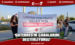 Federal çözüm ve barış talebiyle, KKTC ve Güney Kıbrıs’ta eş zamanlı eylem düzenlendi