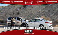 Kaplıca-Büyükkonuk ana yolunda kaza: 7 yaralı
