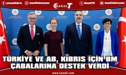 Türkiye ve AB'den ortak açıklama: Guterres'in Kıbrıs'a ilişkin çabalarına destek beyanı