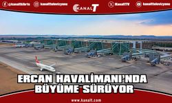 Ercan Havalimanı’nda İlk 6 Ayda Yolcu ve Uçak Trafiğinde Yüzde 8’i Aşan Artış