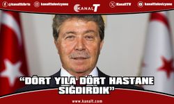 Üstel: Dört Yıla Dört Hastane Sığdırdık