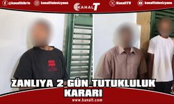 600 gram uyuşturucu barındırmakla itham edilen 3 zanlıya 2 gün tutukluluk kararı