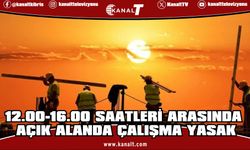 Aşırı Sıcaklara Karşı Yeni Karar: Açık Alanda Çalışma Yasaklandı