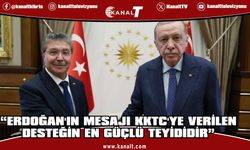 Ünal Üstel: Erdoğan’ın güçlü iradesi, KKTC’de yüzyılın projelerine hayat veriyor