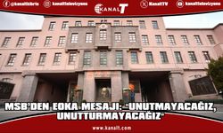 MSB: "Kıbrıs Türkü'ne Yapılanları Unutmayacağız, Unutturmayacağız"