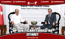 Halkın Partisi’nden Ticaret Odası’na ziyaret: Özersay ve Deniz ekonomiyi görüştü