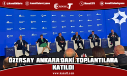 Özersay, "Müttefikler Ankara'da" uluslararası toplantısına katılım sağladı