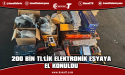 Gazimağusa’da kaçak elektronik operasyonu: 200 Bin TL’lik ürüne el konuldu
