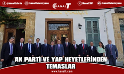 AK Parti ve Yeni Azerbaycan Partisi heyetlerinden AK Parti KKTC Temsilciliğine ziyaret