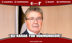 Üstel: Tarihi gerçekleri çarpıtan kararın hukuki ve vicdani değeri yok