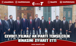 Yılmaz, KKTC AK Parti Temsilcilik binasını ziyaret etti