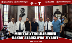 Meritta'dan Bakan Ataoğlu'na ziyaret: Deniz ekosistemi için iş birliği mesajı