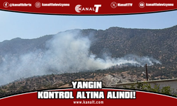Tirmen’deki orman yangını kontrol altına alındı: Soğutma çalışmaları sürüyor
