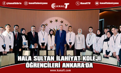 Hala Sultan İlahiyat Koleji öğrencileri "Maziden Âtiye" programına katıldı