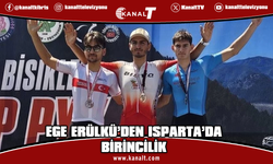 Kıbrıslı Türk bisikletçi Ege Erülkü, Isparta’daki yol yarışının ilk gününü zirvede tamamladı