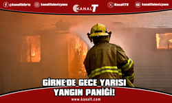 Girne’de evde çıkan yangın ev sakinleri tarafından söndürüldü
