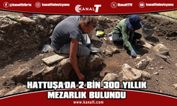 Hattuşa'da yaklaşık 2 bin 300 yıllık yeni mezarlar bulundu