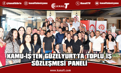 Kamu-İş Kadın Dayanışma Komitesi Güzelyurt’ta “Toplu İş Sözleşmesi Yasası ve Uygulamaları” paneli düzenledi