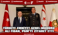 Türkiye Emniyet Genel Müdürü Ali Fidan, PGM’yi ziyaret etti
