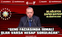 Erdoğan: Sorumlulardan hesap sorulması için KKTC makamlarıyla işbirliği içinde gerekli adımların atılmasını sağlayacağız