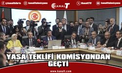 "Terörsüz Türkiye" yasa teklifi TBMM Adalet Komisyonu'nda kabul edildi