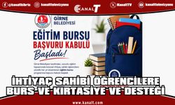 Girne Belediyesi İlk ve Orta Eğitim Bursu Başvuru Kabulu Başladı!