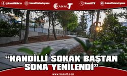 Hüseyin Amcaoğlu: Kandilli Sokak baştan sona yenilendi