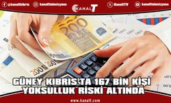 Güney Kıbrıs’ta her 6 kişiden biri yoksulluk veya dışlanma riski altında