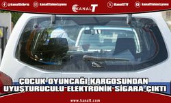 Güney Kıbrıs’ta çocuk oyuncağı olarak bildirilen kargolardan 48 elektronik sigara çıktı