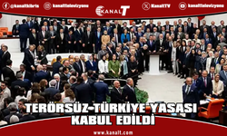 Terörsüz Türkiye yasası Meclis'te kabul edildi