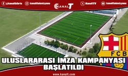 Barça Academy Camp Lefkoşa için uluslararası imza kampanyası başlatıldı