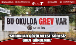 KTOEÖS: Lefke Gazi Lisesi'nde sorunlar çözülmezse tüm eylem seçeneklerini gündeme alacağız