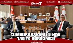 Tufan Erhürman, Türkiye Cumhuriyeti Cumhurbaşkanı Yardımcısı Cevdet Yılmaz’ı kabul etti