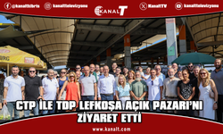 Lefkoşa Açık Pazarı'na CTP ve TDP ziyareti: 6 Aralık seçim vizyonu paylaşıldı