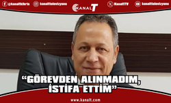 Enver Öztürk: Görevden alınmadım, istifa ettim