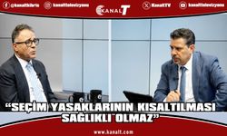 Özerdağ'dan siyasete mesaj: Seçim yasaklarının kısaltılması sağlıklı olmaz
